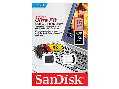 SanDisk Ultra Fit™ USB 3.0 Flash Drive