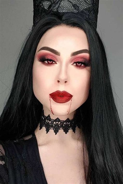 Pretty and Sexy Vampire Makeup Ideas for Your New Style - LadyLife