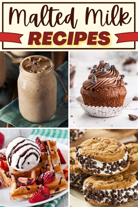 20 Marvelous Malted Milk Recipes (Shakes, Cakes, & More) - Insanely Good