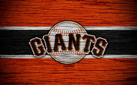 Download wallpapers San Francisco Giants, 4k, MLB, baseball, USA, Major League Baseball, wooden ...