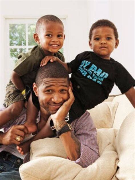 Pin by Yasmine Hassouneh on Fathers... | Usher, Celebrity kids, People