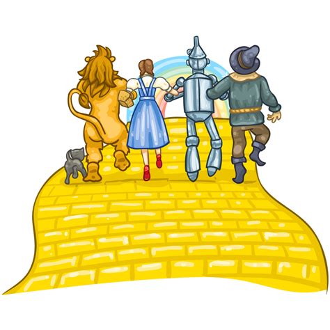 Yellow Brick Road Clipart | Free download on ClipArtMag