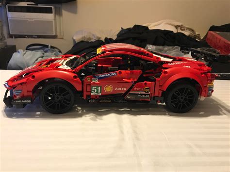 New addition Ferrari 488 GTE! : r/lego