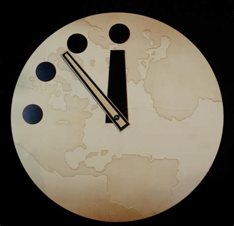 Doomsday Clock. Symbol which represents the likelihood… | by COSMOSCUE ...