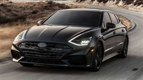 2022 Hyundai Sonata N Line Night Edition Debuts With Stealthy Look