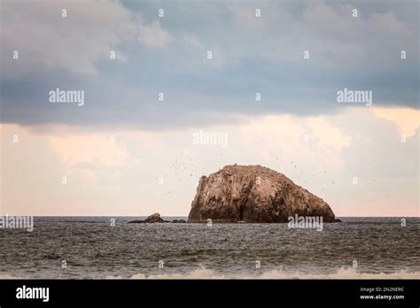 Beautiful Zipolite beach in Mexico Stock Photo - Alamy