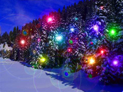 Free Christmas Lights Wallpapers - Wallpaper Cave