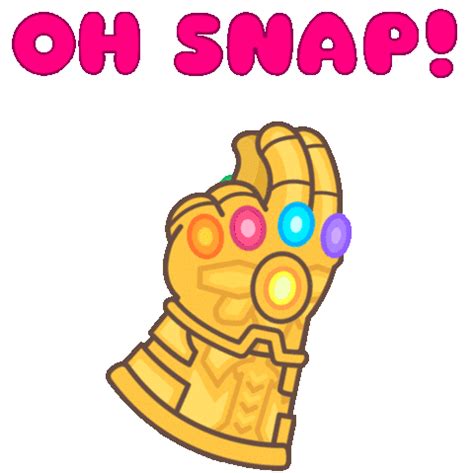 Thanos Avengers Endgame Sticker - Thanos Avengers Endgame Marvel Studios - Discover & Share GIFs