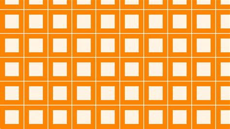 Free Orange Seamless Geometric Square Pattern Background Vector