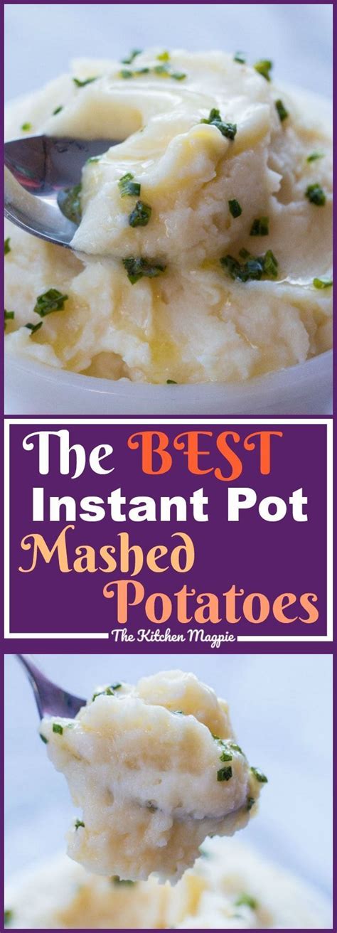 the best instant pot mashed potatoes recipe