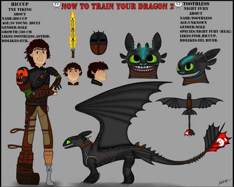 HTTYD 2 Toothless and Hiccup by Molp-rus on DeviantArt