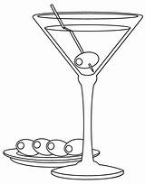 Martini coloring Page  Free Printable Coloring Pages sketch template