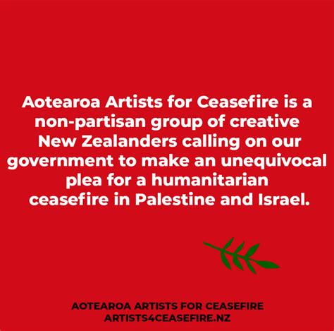 Artists for Ceasefire | About Us