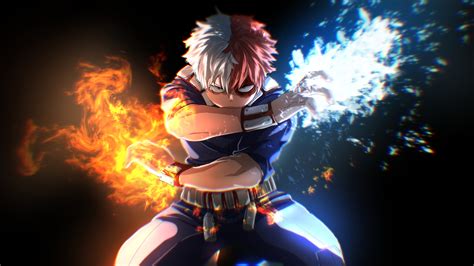 1600x900 Resolution My Hero Academia 4k Cool Shoto Todoroki 1600x900 ...