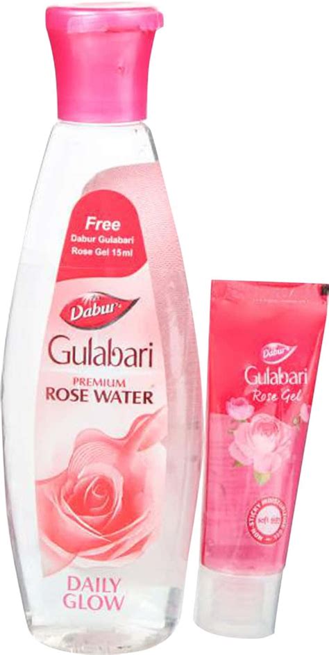 Buy DABUR GULABARI ROSE WATER 120 ML WITH DABUR GULABARI ROSE GEL 15 ML ...