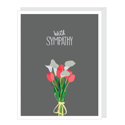 Lilies + Tulips Sympathy Card – Apartment 2 Cards