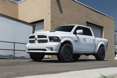 White Dodge Ram Warlock