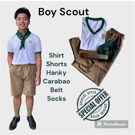 Scouting Uniform BSP Boy Scout Set ( 6 in 1) | Lazada PH