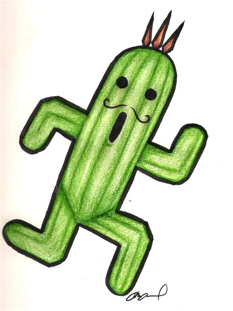 Jumbo Cactuar by earth-hacker-ed on DeviantArt