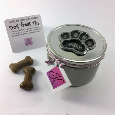 Dog Treat Tin - Etsy UK