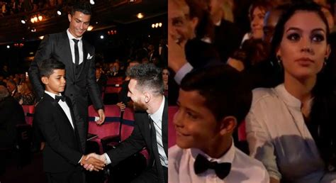 Ronaldo’s Son’s Million Dollar Reaction Towards Messi When His Dad Wins Fifa's Best Award