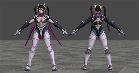 SFV Mecha Juri Costume XPS Model by Chrissy-Tee on DeviantArt