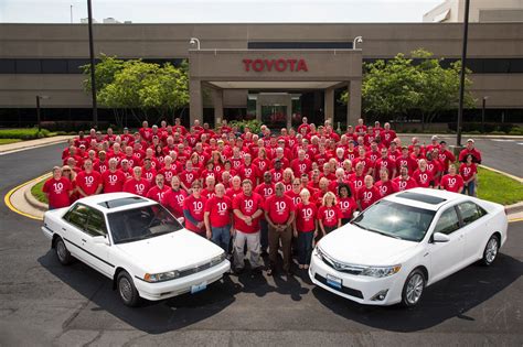 Revisiting the First Ever Car Produced at Toyota’s Georgetown, KY Plant ...