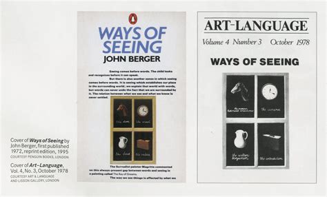 John berger ways of seeing book analysis - cuppoint