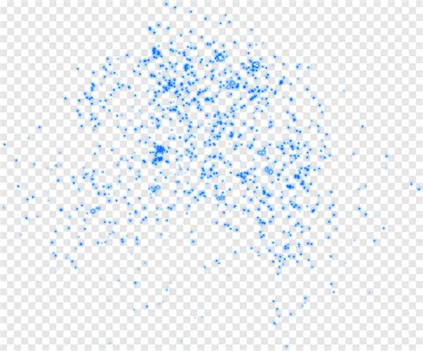 Blue particles, light effect, light png | PNGEgg