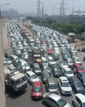 Commuters Travelling Uttar Pradesh Stuck Massive Editorial Stock Photo - Stock Image | Shutterstock