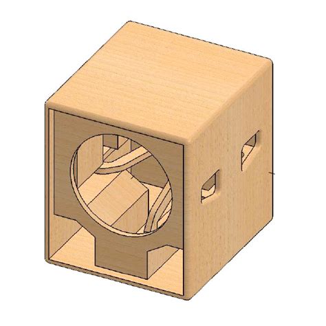 Fane BR18XS 18" Subwoofer Speaker Cabinet Design Plan £0.00