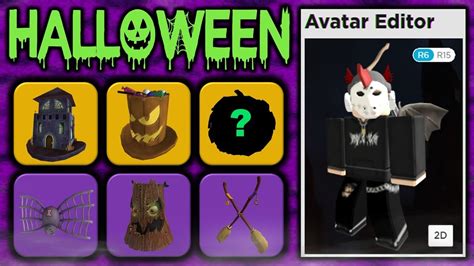 Roblox Halloween 2019! All Leaked Accessories So Far! - YouTube