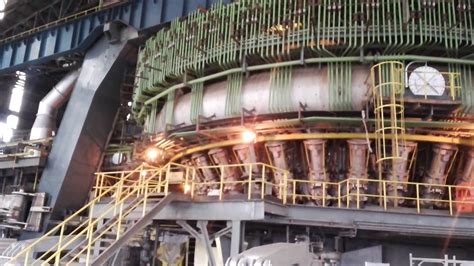 Bhilai Steel Plant new blast furnance | Iron melting process - YouTube