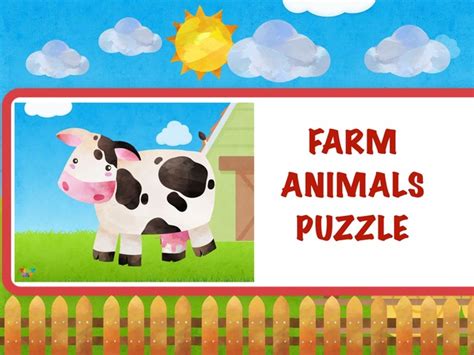 Farm Animals Puzzle Free Games | Activities | Puzzles | Online for kids ...