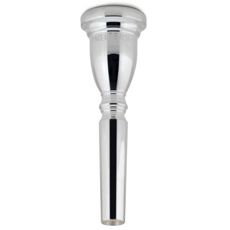 Bach Commercial Series Shallow Cup Trumpet Mouthpiece in Silver 10.5S ...