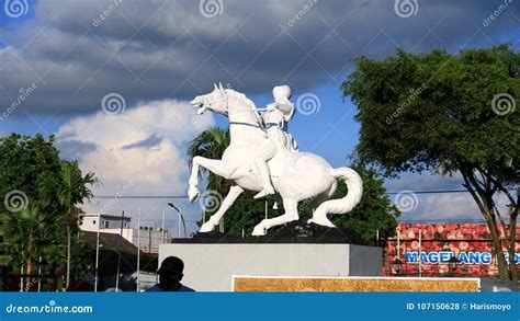 Statue of Prince Diponegoro Editorial Stock Photo - Image of tourism ...