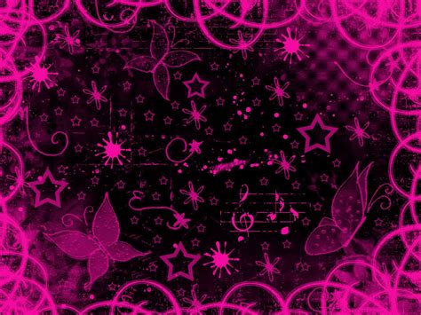 Pink Butterfly Wallpaper Desktop - WallpaperSafari