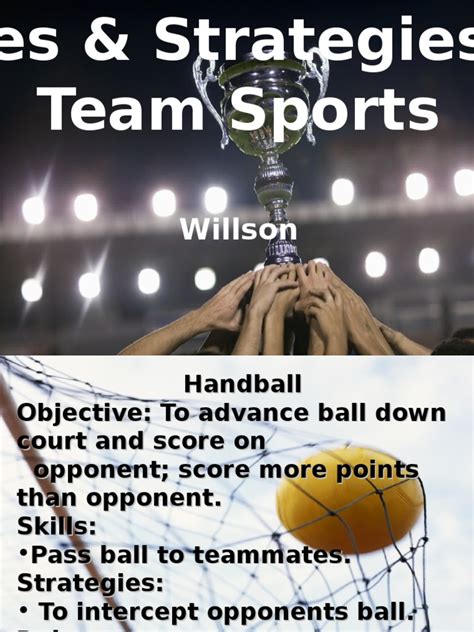 Team Sports Rules PPT | Volleyball | Leisure