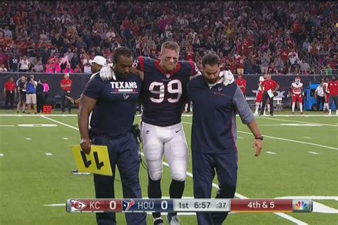 J.J. Watt injury: Texans DE will miss the rest of the season with a ...