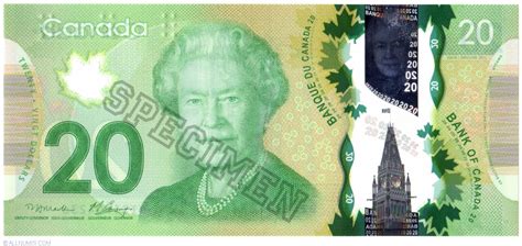 $20 Dollars 2012, 2011 to 2013 Issues - Canada - Banknote - 4490