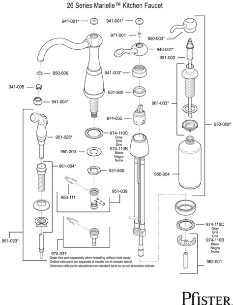 Pegasus Bathroom Faucet Parts Diagram | Reviewmotors.co