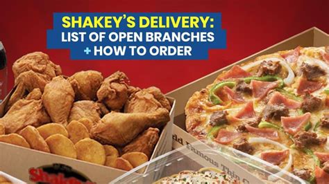 SHAKEY'S DELIVERY: List of Open Branches + Where to Buy Cook-at-Home ...