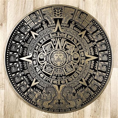 Ancient Mayan Replica Wall Calendar Hand Crafted | Etsy