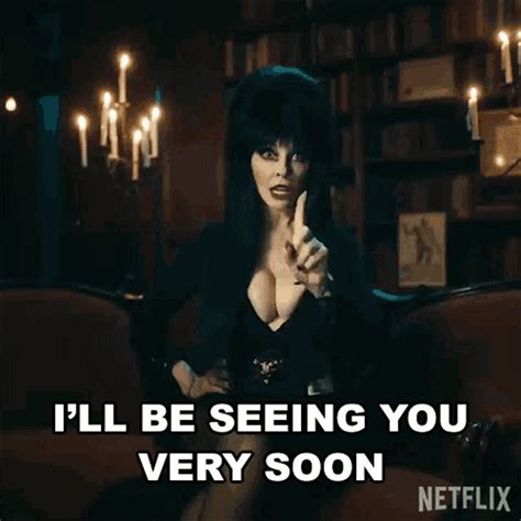 Ill Be Seeing You Very Soon Dr Elvira Mistress Of The Dark GIF - Ill Be ...