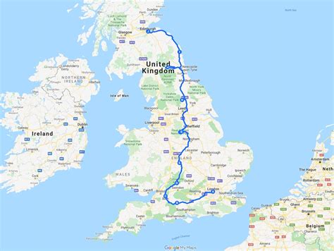 A One Week UK Itinerary + Road Trip Map and Tips!