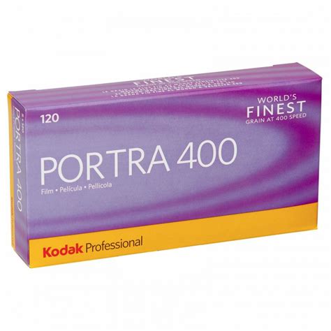 Buy Kodak Portra 400 Professional ISO 400, 120mm, Color Negative Film (5 Roll per Pack) Online ...