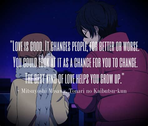 Romantic Anime Quotes. QuotesGram