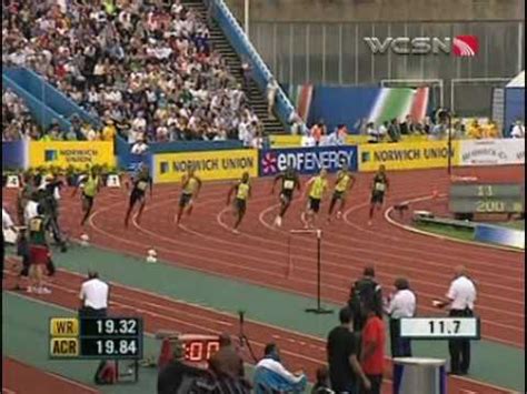 Usain Bolt wins 200 meter sprint - YouTube