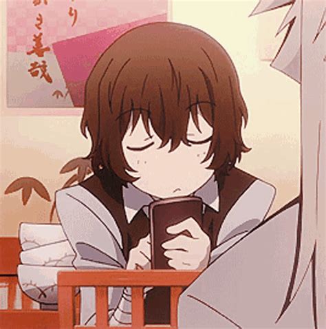 Dazai Anime Taking Notes GIF | GIFDB.com