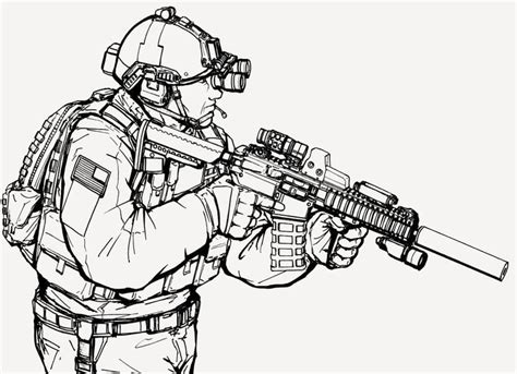 Pin on Combat drawings